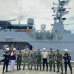 Kapal perang Australia sandar di pelabuhan internasional tanjung intan cilacap