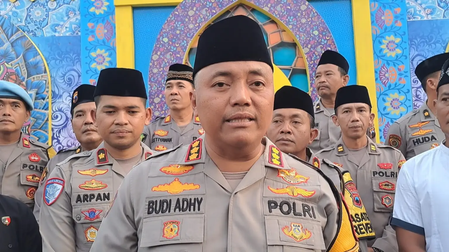 Kapolresta Cilacap Kombes Pol Budi Adhy Buono. (Faiz Ardani).