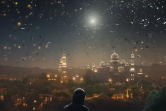 Malam lailatul qadar seribu bulan