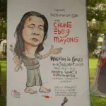 Pameran Lukisan Walking in Grace Karya Chune Ebeg Mayong