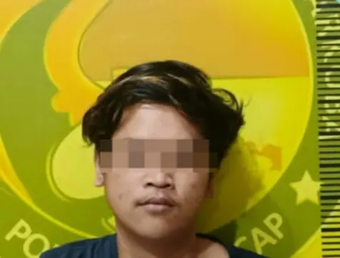 Polisi amankan tersangka pengedar obat keras di Majenang. (Polresta Cilacap).