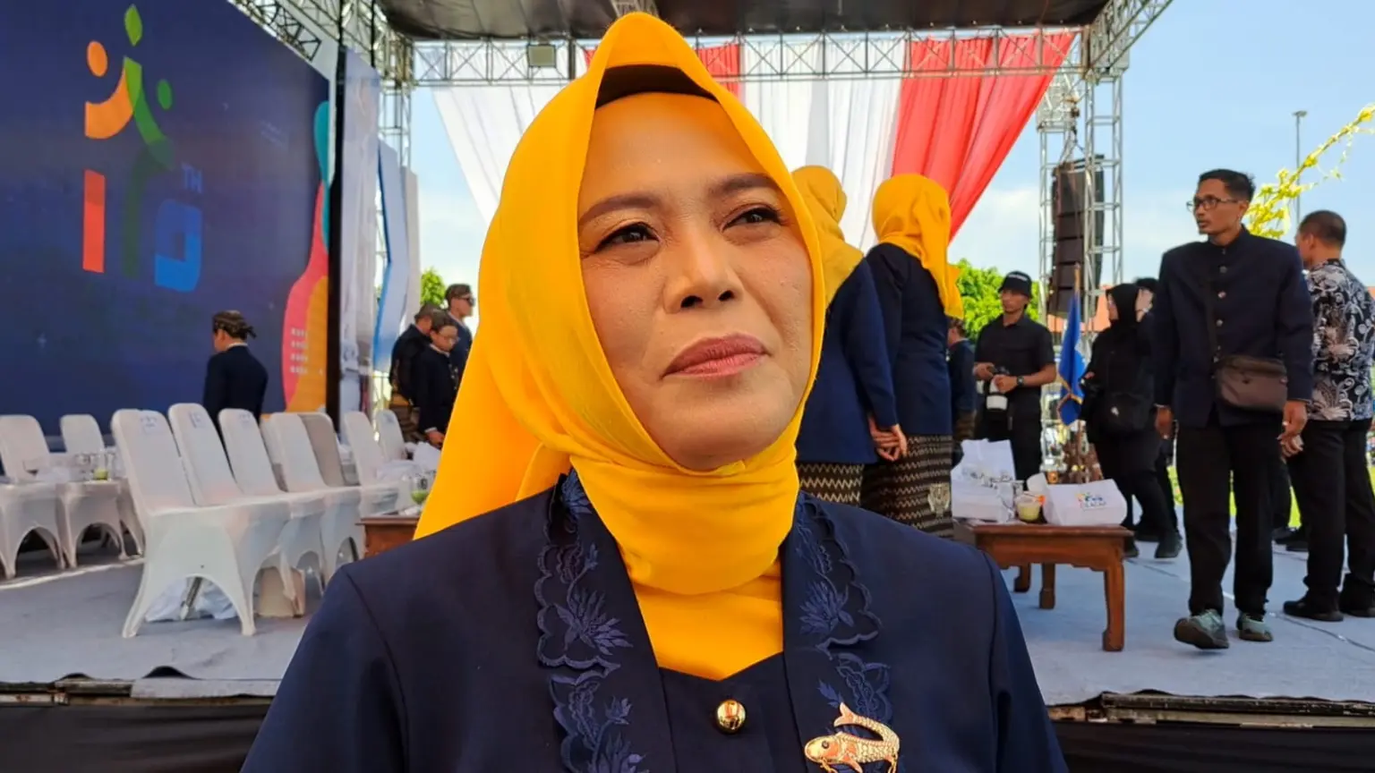 Plh Sekretaris Daerah Cilacap, Annisa Fabriana. (Faiz Ardani).