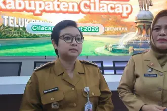 Plt Bupati Cilacap Ammy Amalia Fatma Surya. (Faiz Ardani).