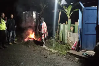 Polsek kalibening patroli blue light