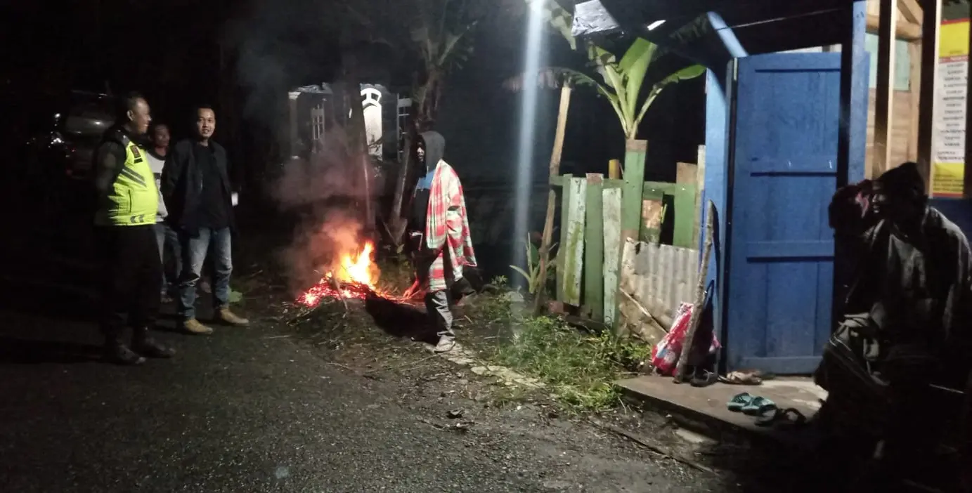 Polsek kalibening patroli blue light