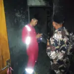 Rumah petani di majenang terbakar