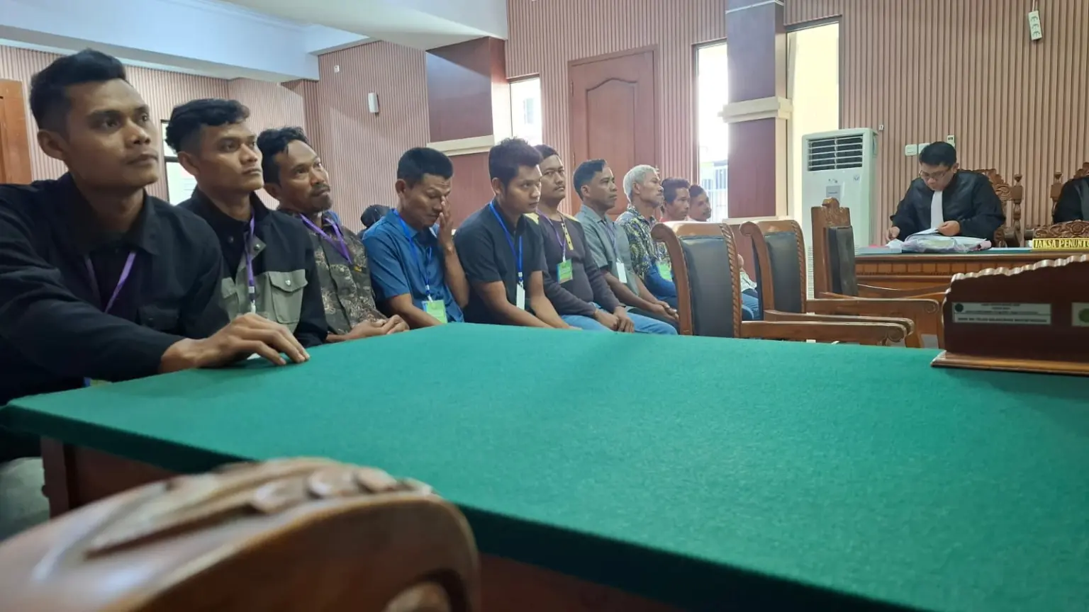 Sidang tambang emas ilegal ajibarang