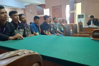 Sidang tambang emas ilegal ajibarang