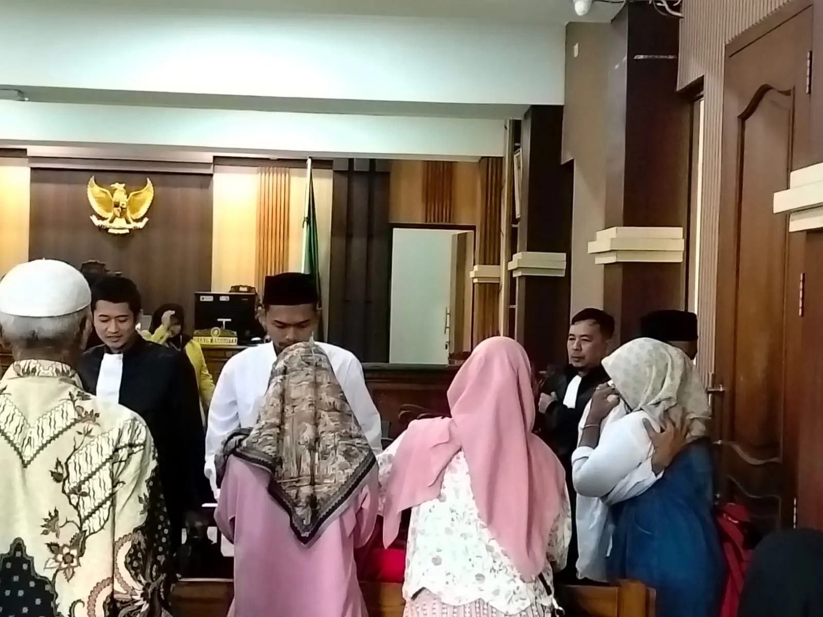 Suasana sidang tambang emas pancurendang ajibarang
