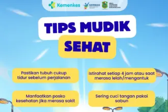 Tips mudik sehat