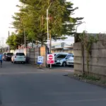 Uji coba pintu barat stasiun purwokerto trans banyumas