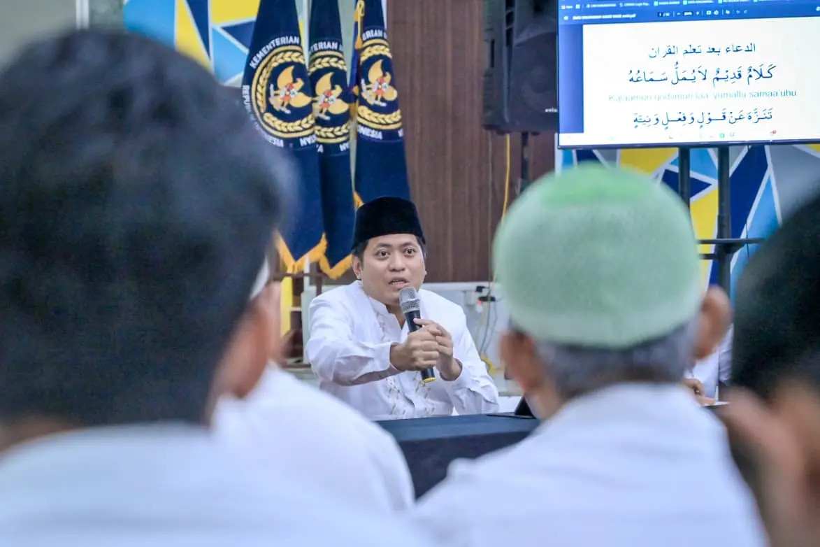 wabup ajak warga binaan menjemput hidayah