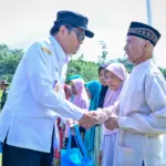 peresmian jalan beton berkat program tmmd