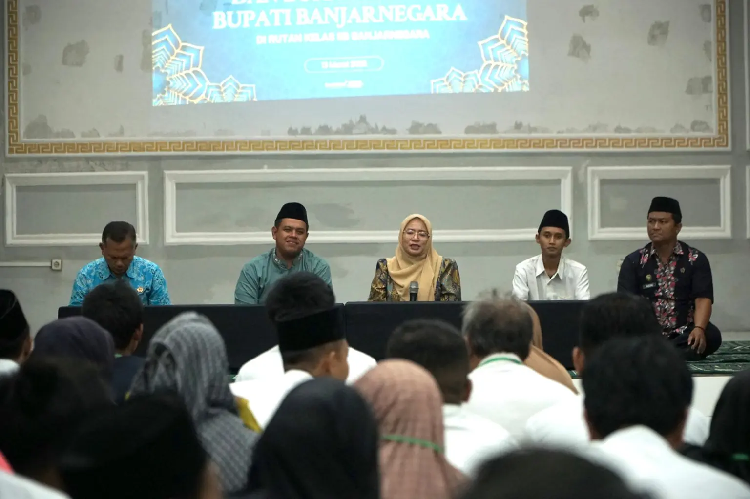 Bupati saat buka puasa bersama di Rutan Banjarnegara
