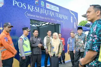Bupati pantau pos layanan mudik