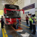 Lakukan ramp check bus angkutan mudik lebaran