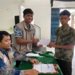 IP UBP Mrica bagikan paket santunan pada yatim dan duafa