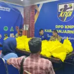 Berbagi sembako DPD KNPI Banjarnegara
