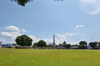 alun-alun bakal digunakan dua kali salat idulfitri
