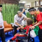 halalbihalal gubernur bersama kepala daerah dan disabilitas