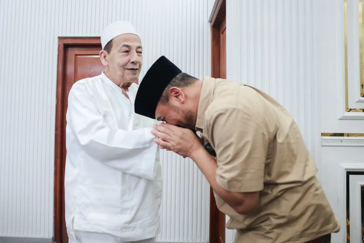 Gubernur Ahmad Luthfi saat silaturahmi ke ulama