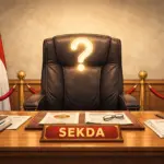 Ilustrasi kursi Jabatan Sekda Banjarnegara. (Foto: Ai)