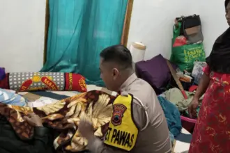 Respon Cepat Polisi, Satlantas Banjarnegara Datangi Korban Dugaan Tabrak Lari di Kalibening