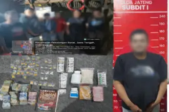 Bawa Ribuan Pil Yarindo dan Hexymer, Warga Aceh Utara Ditangkap Polda Jawa Tengah di Pekalongan