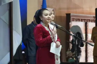 Pemkab Cilacap memperingati Hari Kartini ke-147 tahun 2026 yang digelar di Pendopo Wijayakusuma Cakti, Selasa (21/4/2026).(foto: Kominfo Cilacap)