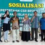 Sosialisasi kepesertaan CSR BPJS Kesehatan RSI Fatimah Cilacap. (Faiz Ardani).