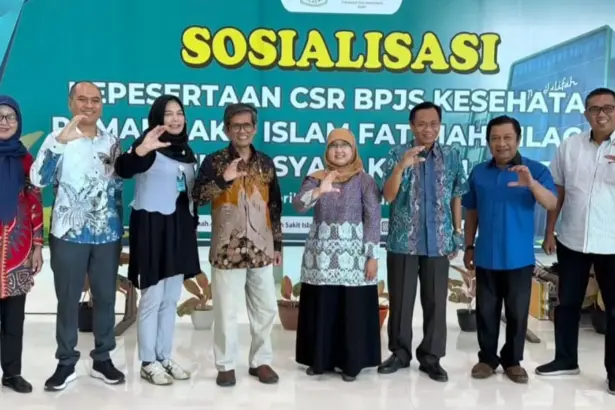 Sosialisasi kepesertaan CSR BPJS Kesehatan RSI Fatimah Cilacap. (Faiz Ardani).