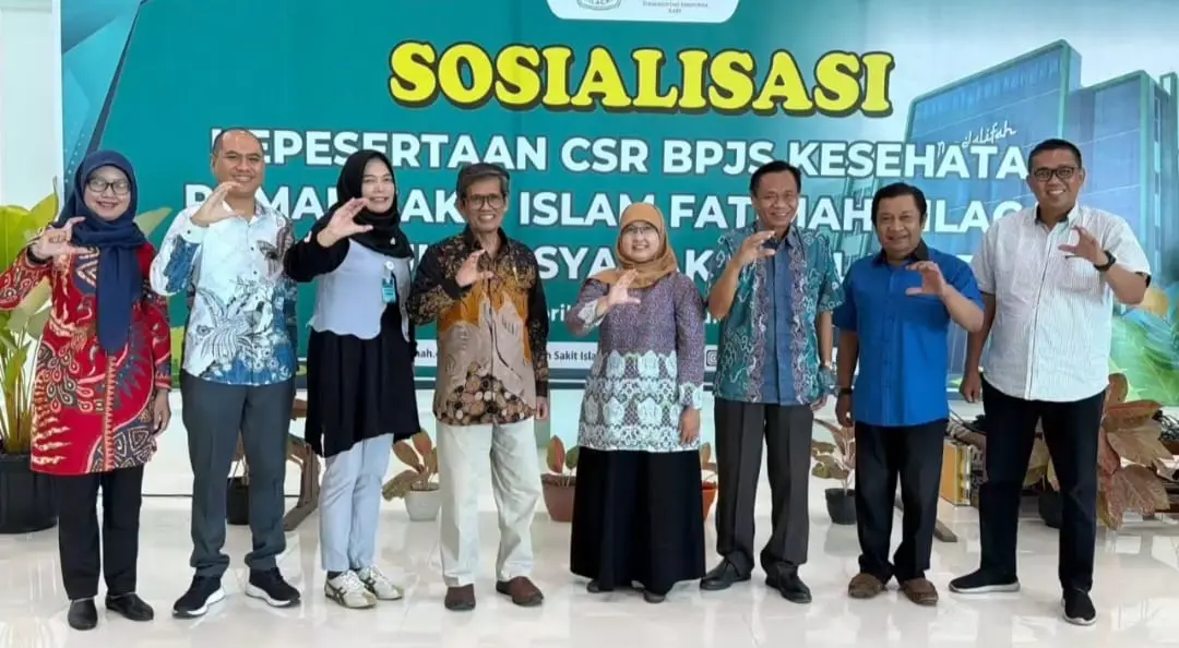 Sosialisasi kepesertaan CSR BPJS Kesehatan RSI Fatimah Cilacap. (Faiz Ardani).