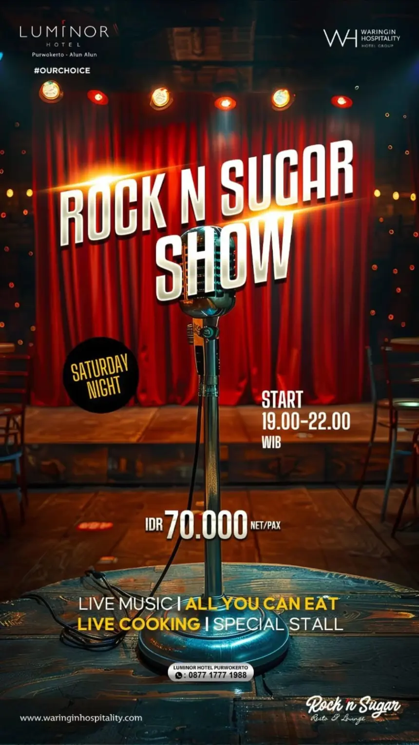 img 20260426 wa0019 Cuma Rp70 Ribu! Luminor Hotel Purwokerto Hadirkan Lagi All You Can Eat Favorit, Ada Live Music Tiap Sabtu