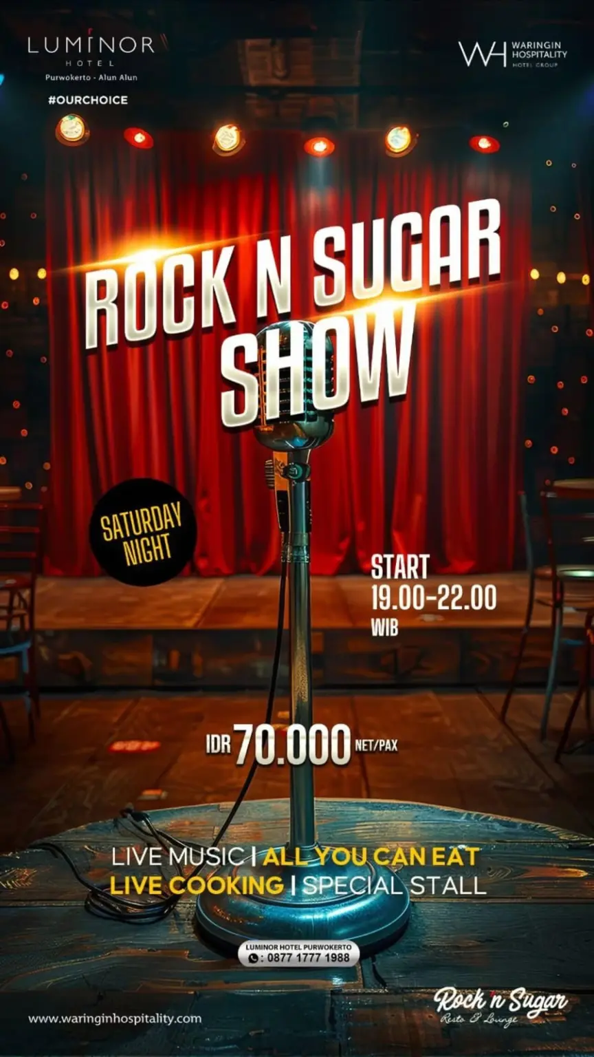 img 20260426 wa0019 Cuma Rp70 Ribu! Luminor Hotel Purwokerto Hadirkan Lagi All You Can Eat Favorit, Ada Live Music Tiap Sabtu
