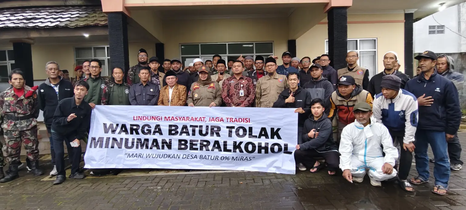 Imbas Warga Posting Sajian Miras Saat Lebaran, Masyarakat dan Tokoh Lintas Sektor Batur Deklarasi Komitmen Tolak Miras