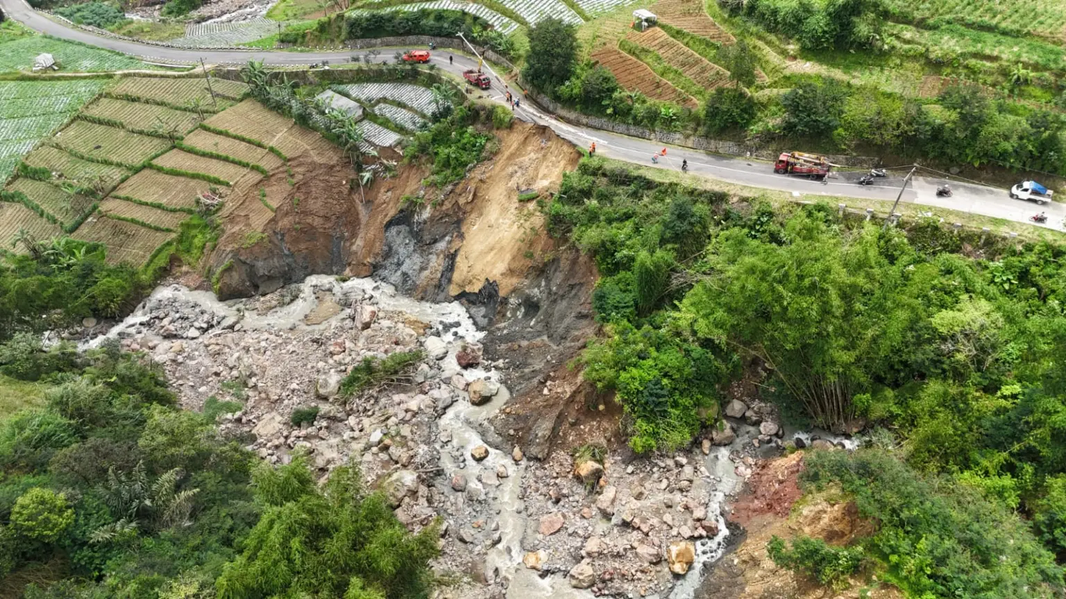 Jalan Longsor Kaliireng–Ratamba Pejawaran Masuk Prioritas, Ini Daftar 10 Proyek Strategis Banjarnegara 2026