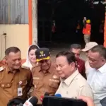 Presiden RI Prabowo Subianto saat melakukan mengunjungi kawasan TPA BLE Kaliori, Kabupaten Banyumas, Selasa (28/04/2026).