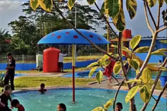 Waterboom dan Playground sitylinie