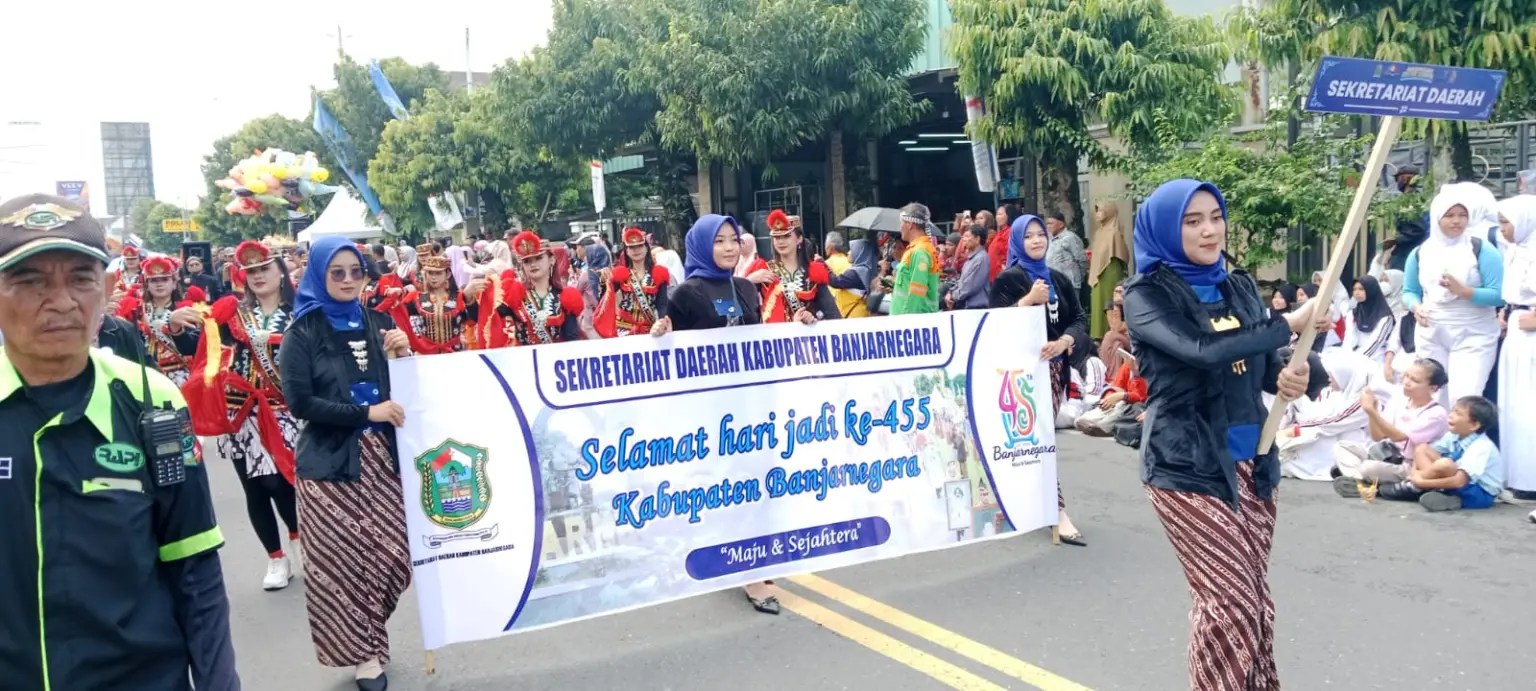 kirab hari jadi banjarnegara