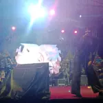 Aksi saling lempar botol coreng konser musik extravaganza HUT Banjarnegara