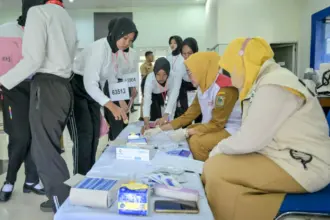 calon Paskibra jalani kesehatan