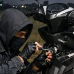 Ilusstrasi pencurian sepeda motor