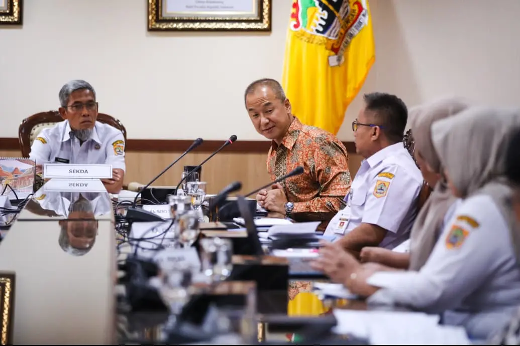 audiensi dengan Sekda terkait beasiswa ke korsel