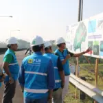 Jajaran direksi PLN Indonesia Power saat mengunjungi UBP Mrica Banjarnegara