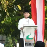 Bupati Fahmi salat iduladha di Alun-alun Purbalingga