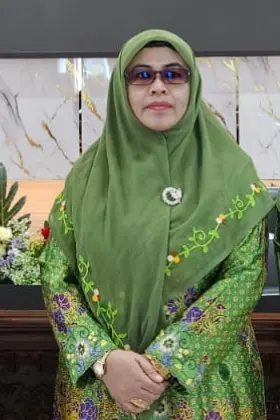 Pengurus Harian PC Muslimat NU Banyumas, Bidang Hukum, Advokasi, dan Litbang PC Muslimat NU Banyumas, Hj. Durotun Nafisah, S.Ag., M.S.I.