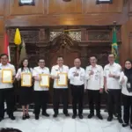 Audiensi antara Kanwil Kemenkum Jawa Tengah dengan Pemerintah Kabupaten Banyumas. (Kemenkum Jateng).