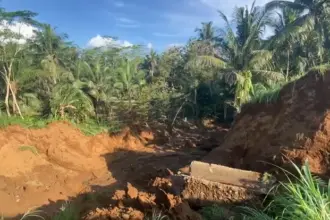 Irigasi Gemuruh yang jebol