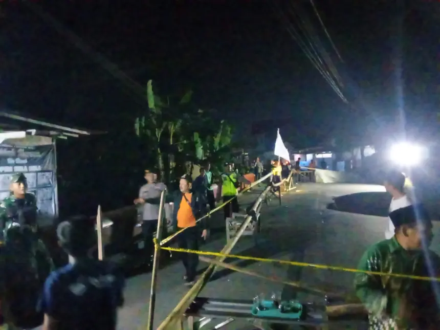 Jembatan Sungai Pranji Ambrol, Jalur Penghubung ke Kota Purbalingga Terputus