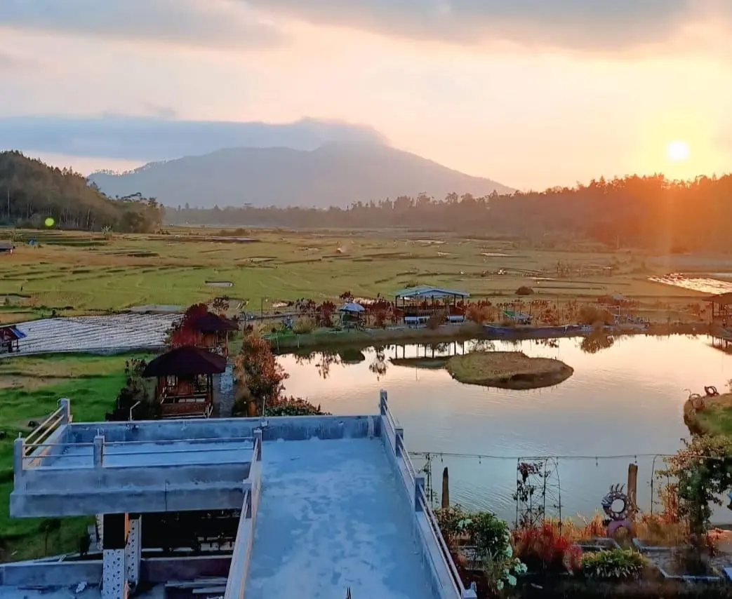 Lokasi pemancingan Ploren Kafe yang berada di Desa Plorengan Kecamatan Kalibening Banjarnegara yang menjadi home base Majelis Mancing Banjarnegara. (foto: Ploren Kafe)
